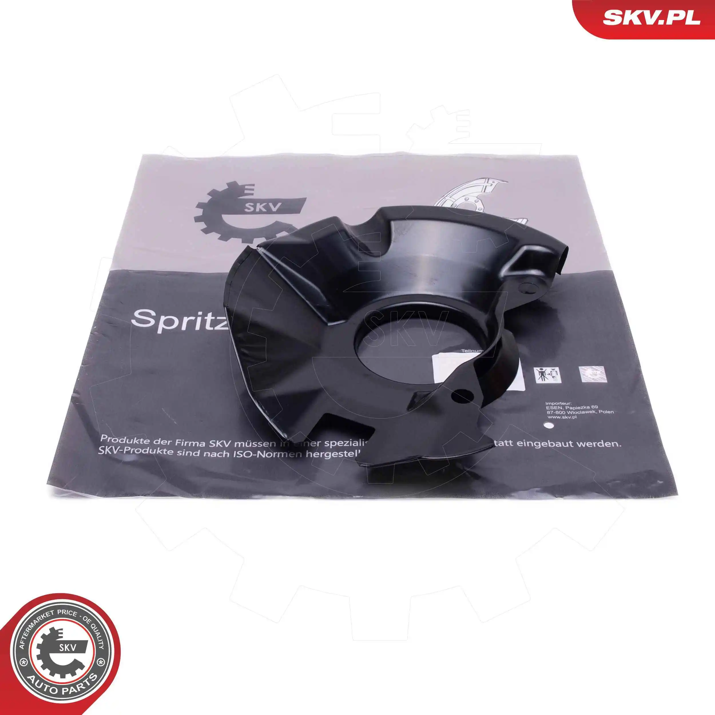 Splash Guard, brake disc